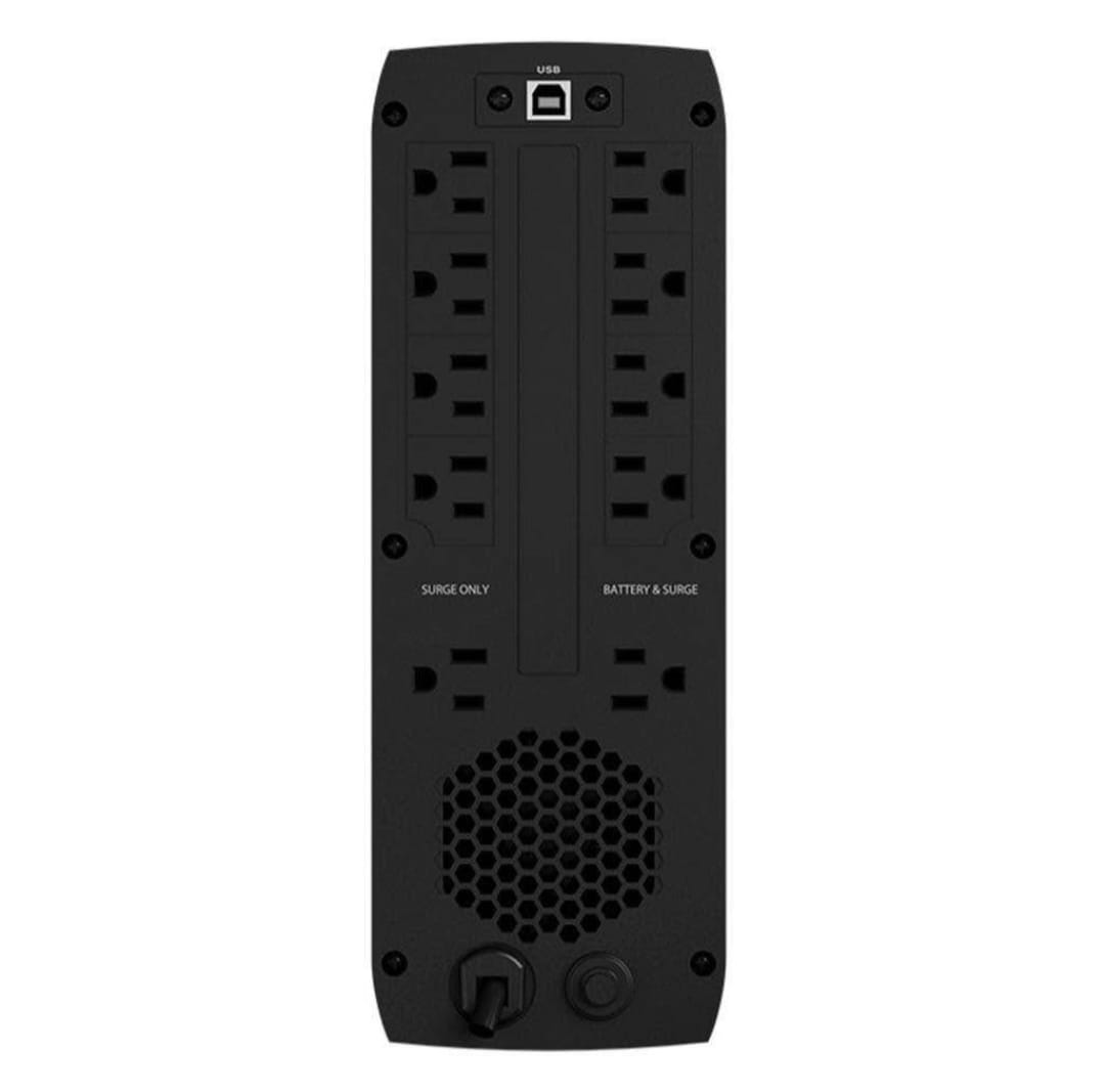 computadoras y laptops - UPS Inteligente Forza de 1.5K /900W, Pantalla LCD interactiva, 10 tomacorrientes 5