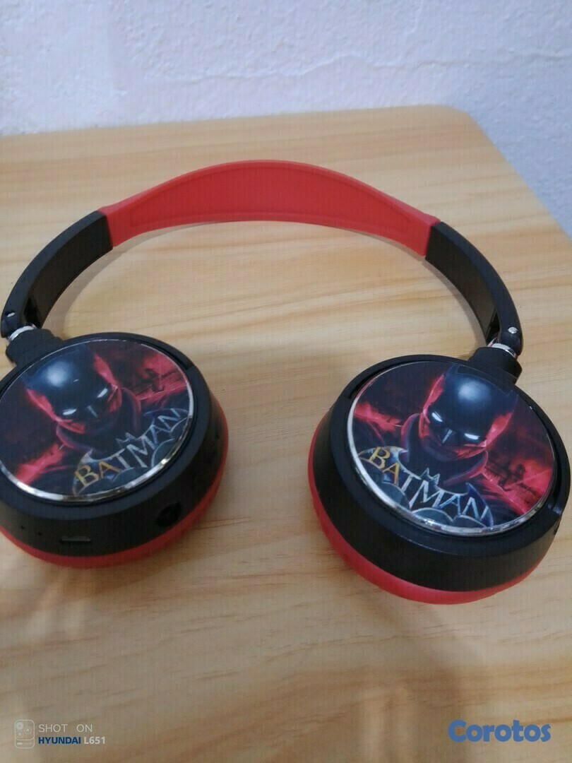 accesorios para electronica - AUDIFONO INALÁMBRICO PARA NIÑO  BATMAN AH-801B 2