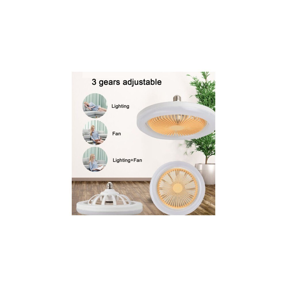 decoración y accesorios - LAMPARA ABANICO CON CONTROL JQ-1128 3