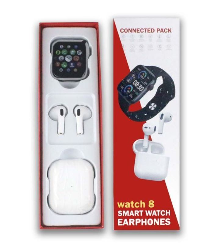 otros electronicos - Smart watch 8 dm01, audifono inalambrico bluetooth 1