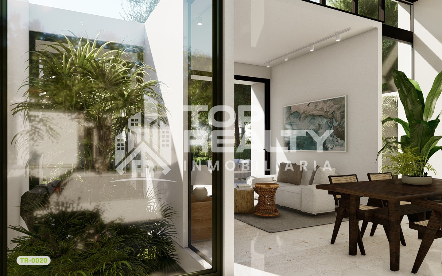 apartamentos - TR-0020A: Hermosa Villa de 2 Habitación y 2 Baños, con Parqueo en Punta Cana 3