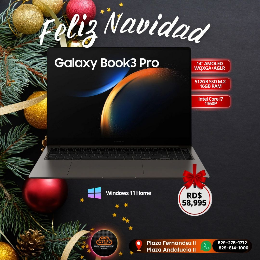 computadoras y laptops - Galaxy Book3 Pro 14'' 512GB Ram 16GB Inte Core i7