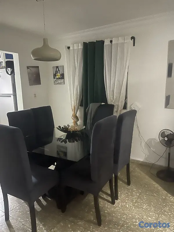 muebles y colchones - Juego de comedor de 6 sillas 4