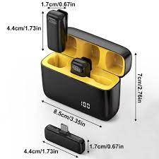 camaras y audio - MICROFONO INALAMBRICO WIRELESS DOBLE TIPO C CX01
