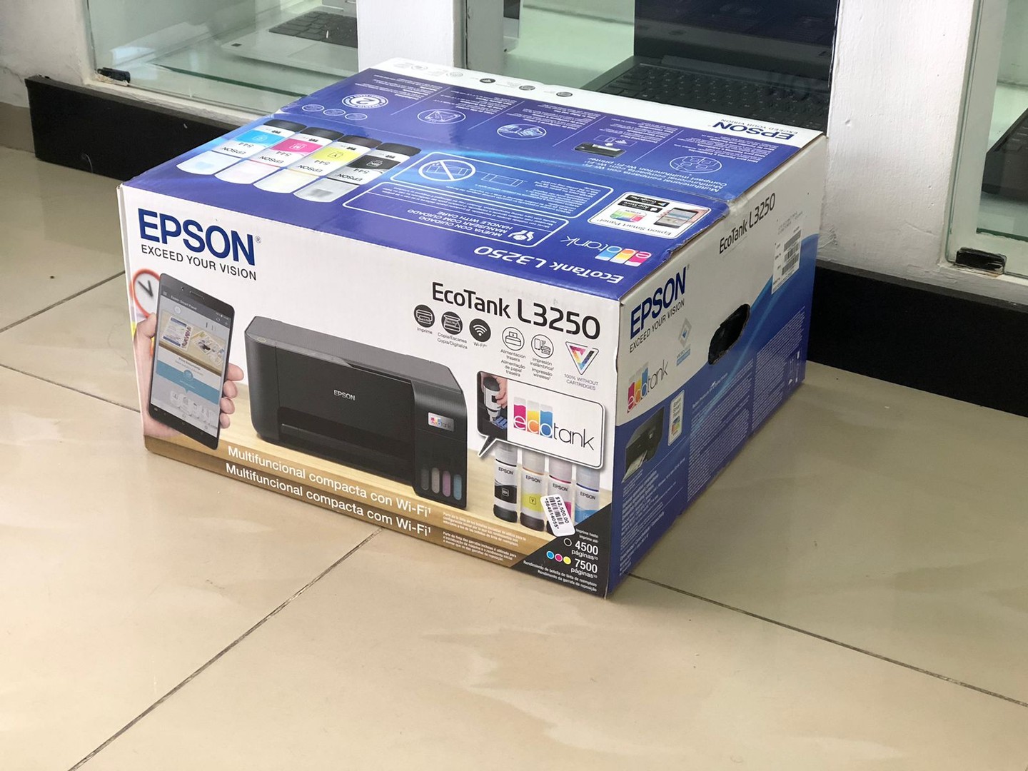 impresoras y scanners - Multifuncional Impresora, Wifi Epson L3250  mas garantía
Conexión al Celular 3