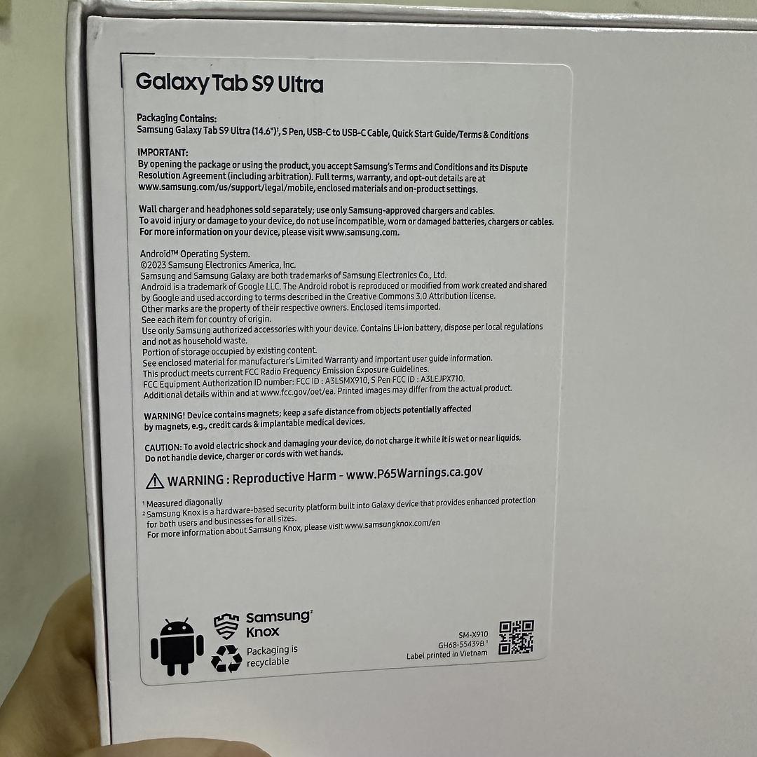computadoras y laptops - SAMSUNG GALAXY TAB S9 ULTRA 14.6" 256GB  LÁPIZ INCLUIDOS SELLADA  OPORTUNIDAD 2