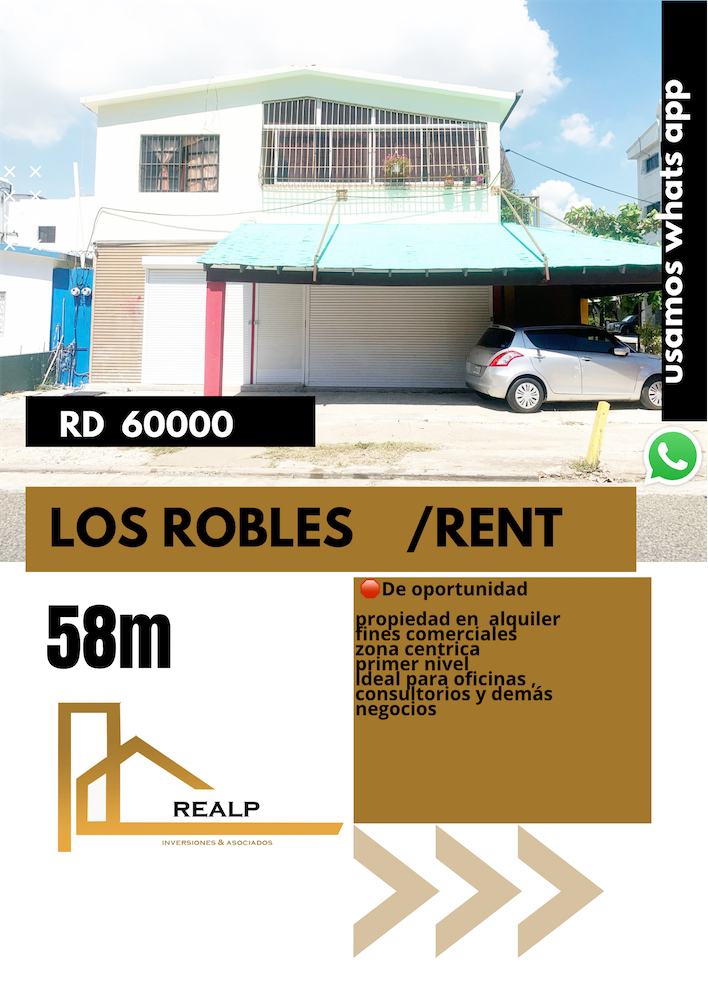 oficinas y locales comerciales - Local comercial en los Robles