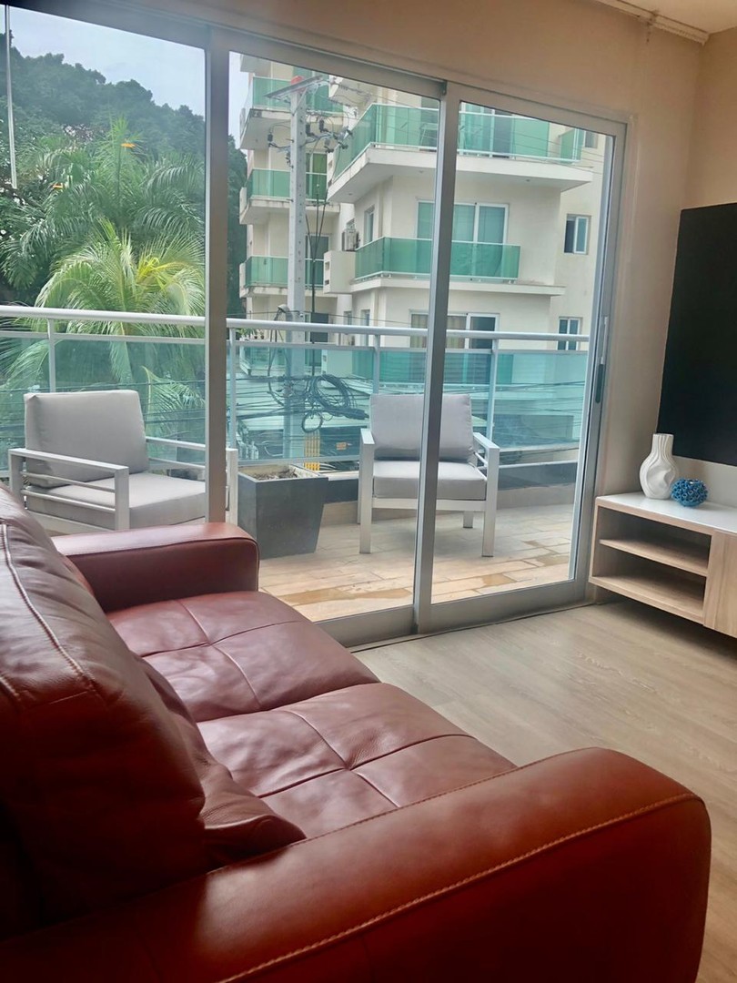 apartamentos - Alquiler Apartamento Amueblado de 1 Habitación con Piscina, Naco, Santo Domingo