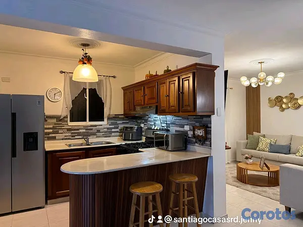apartamentos - Se vende segundo nivel en el Paraiso, Santiago 10