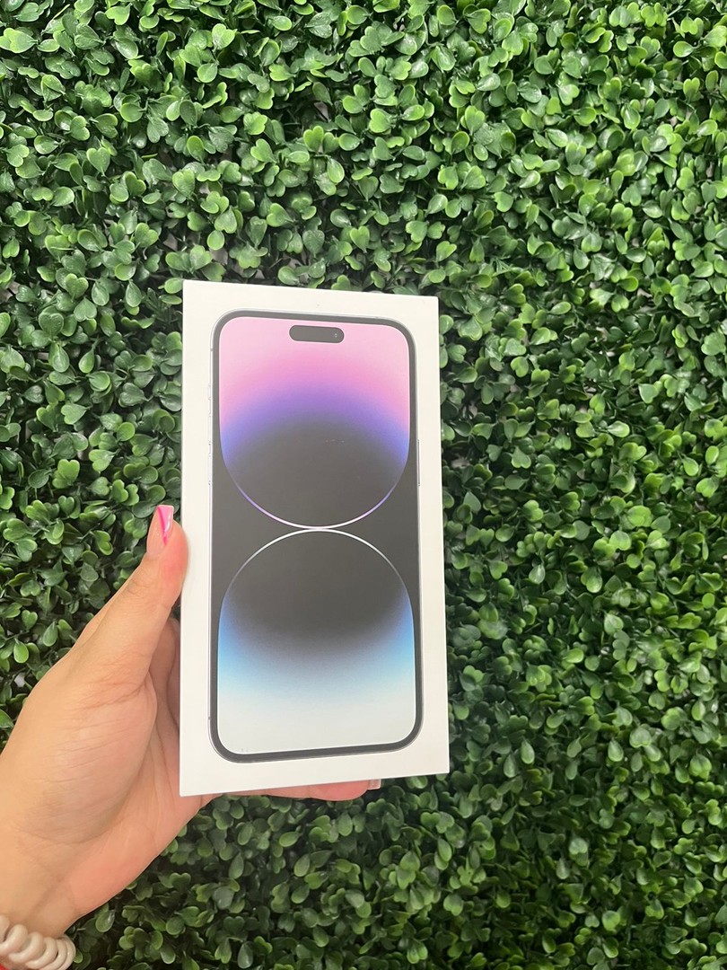 celulares y tabletas - iPhone 14 Pro Max Deep Purple E-SIM 128gb FACTORY CLEAN  1