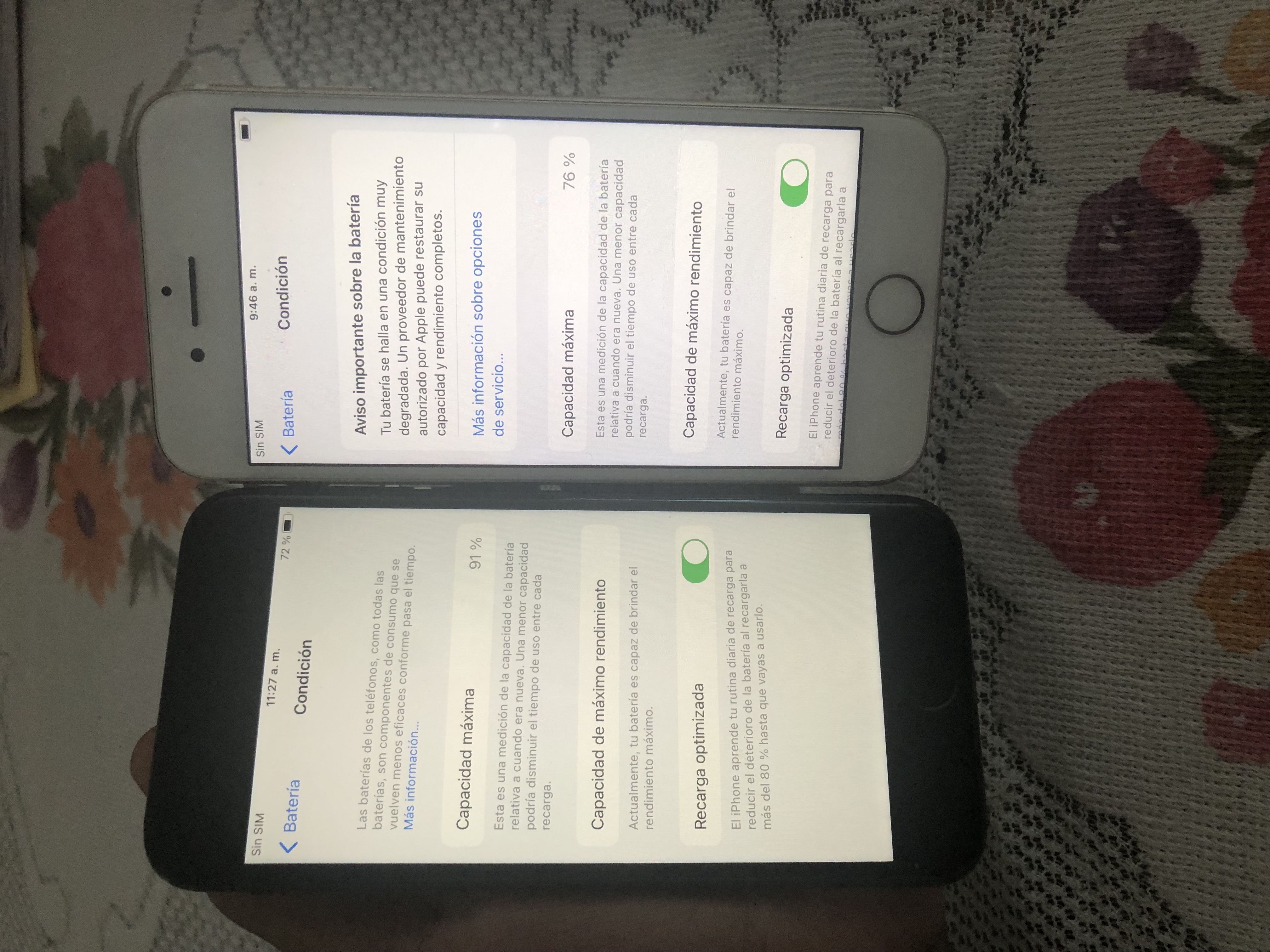 celulares y tabletas - iPhone 7normal baypass full señal uno de 128gb y el otro de 32 3
