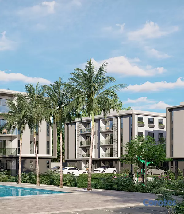 apartamentos - Mariposas Residences, Apartamento con Piscina y Bo 2