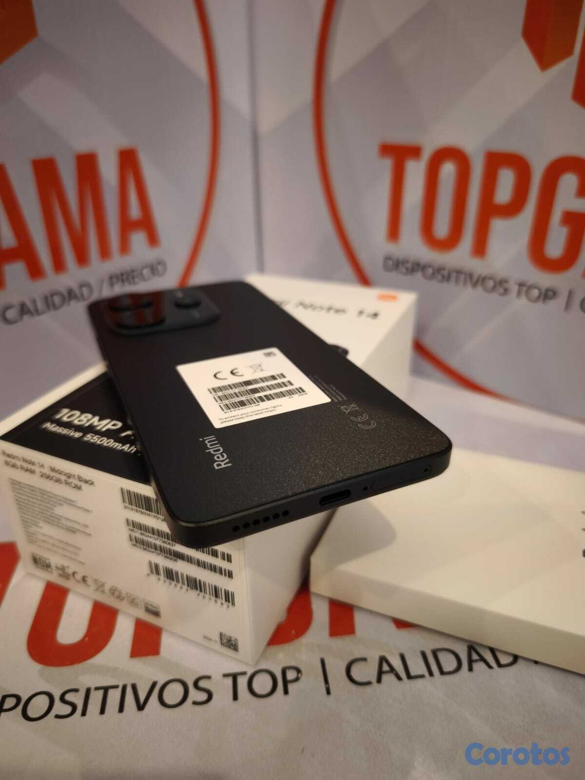 celulares y tabletas - REDMI NOTE 14 4G, 8GB RAM 256GB ROM  8