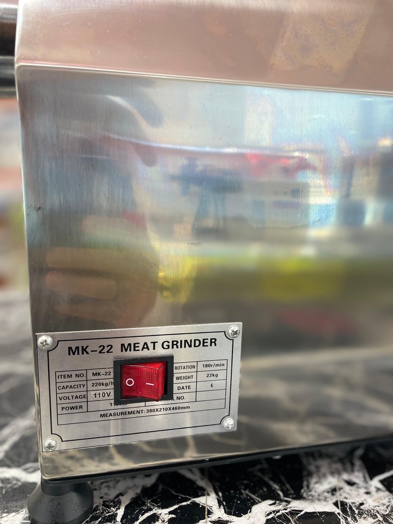 equipos profesionales - Moledora de carne industrial molino de acero inoxidable 4