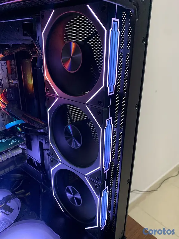computadoras y laptops - Kit 3 Ventiladores PC 120mm Silenciosos Alto Flujo 🔥 5