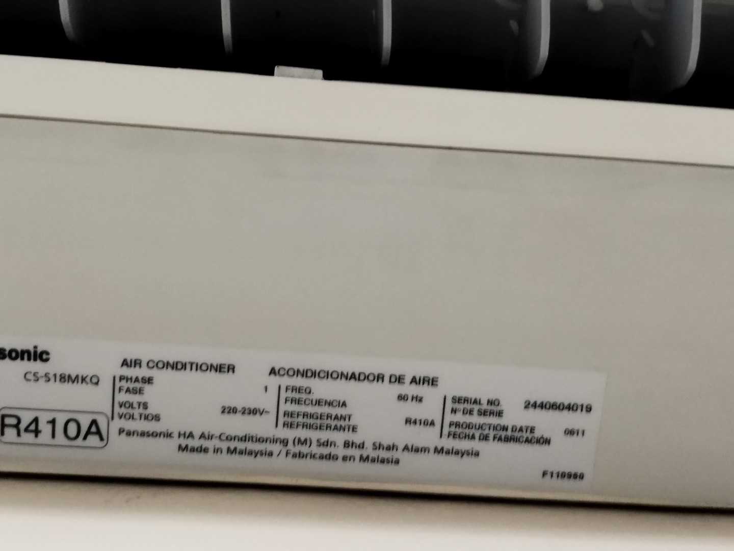 aires acondicionados y abanicos - Aire Acondicionado Inverter Panasonic 18k BTU