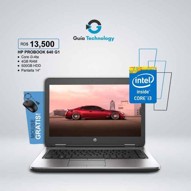 computadoras y laptops - HP ProBook 640 G1