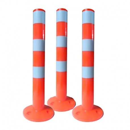 herramientas, jardines y exterior - Delineador de camino de poste con reflectante Vial Seguridad CONO Piloto 1