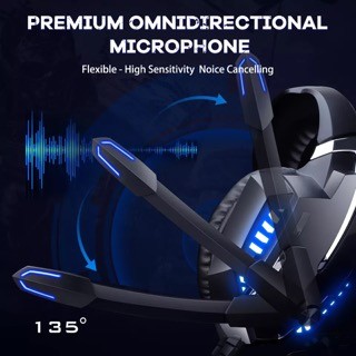 otros electronicos - Auriculares Onikuma K18 con cancelación de ruido, audifono con micrófono Gamer  4
