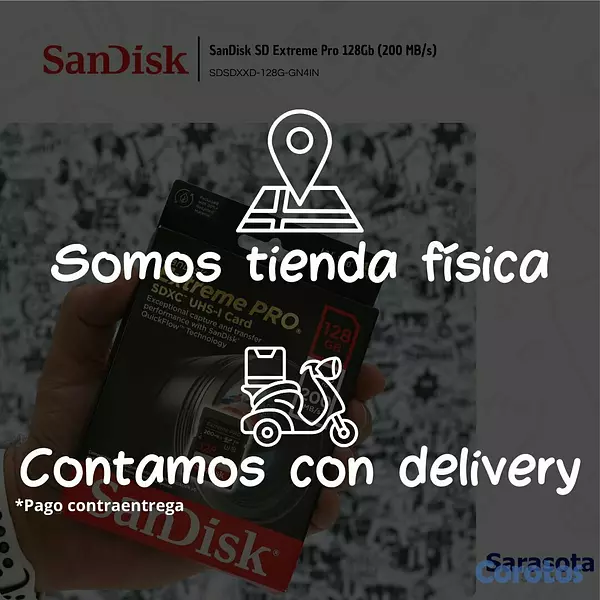 accesorios para electronica - SanDisk SD Extreme Pro 128Gb (200 MB/s) 3