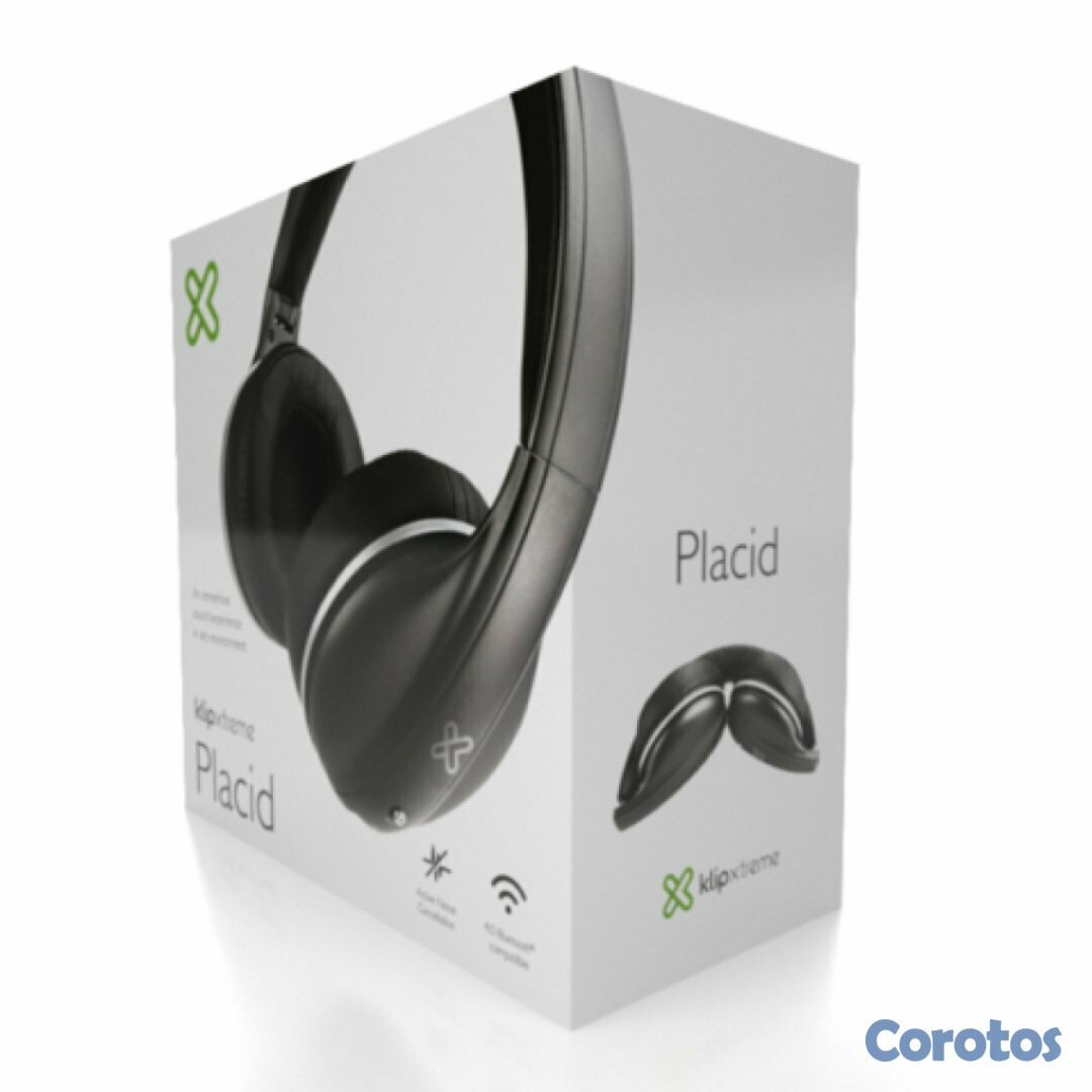 computadoras y laptops - AUDIFONO CON MICROFONO KLIPX PLACID - BLUETOOTH - CANCELACION DE RUIDO ACTIVA  4