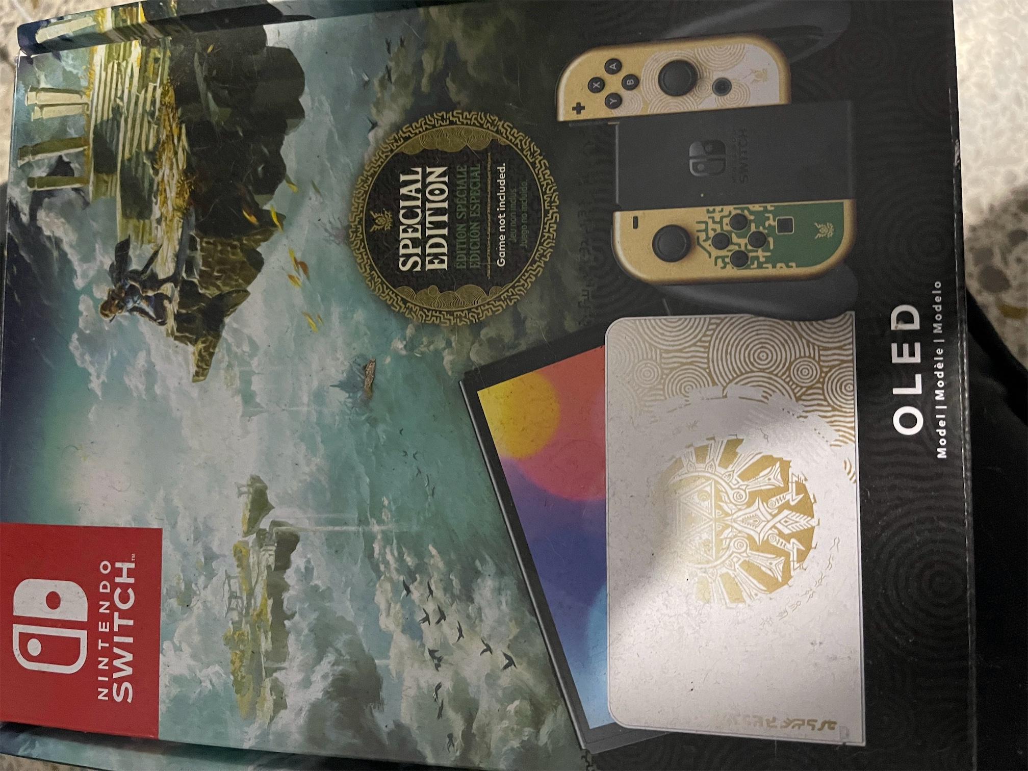 consolas y videojuegos - Nintendo switch oled nueva - edición especial tears of the kingdom  1