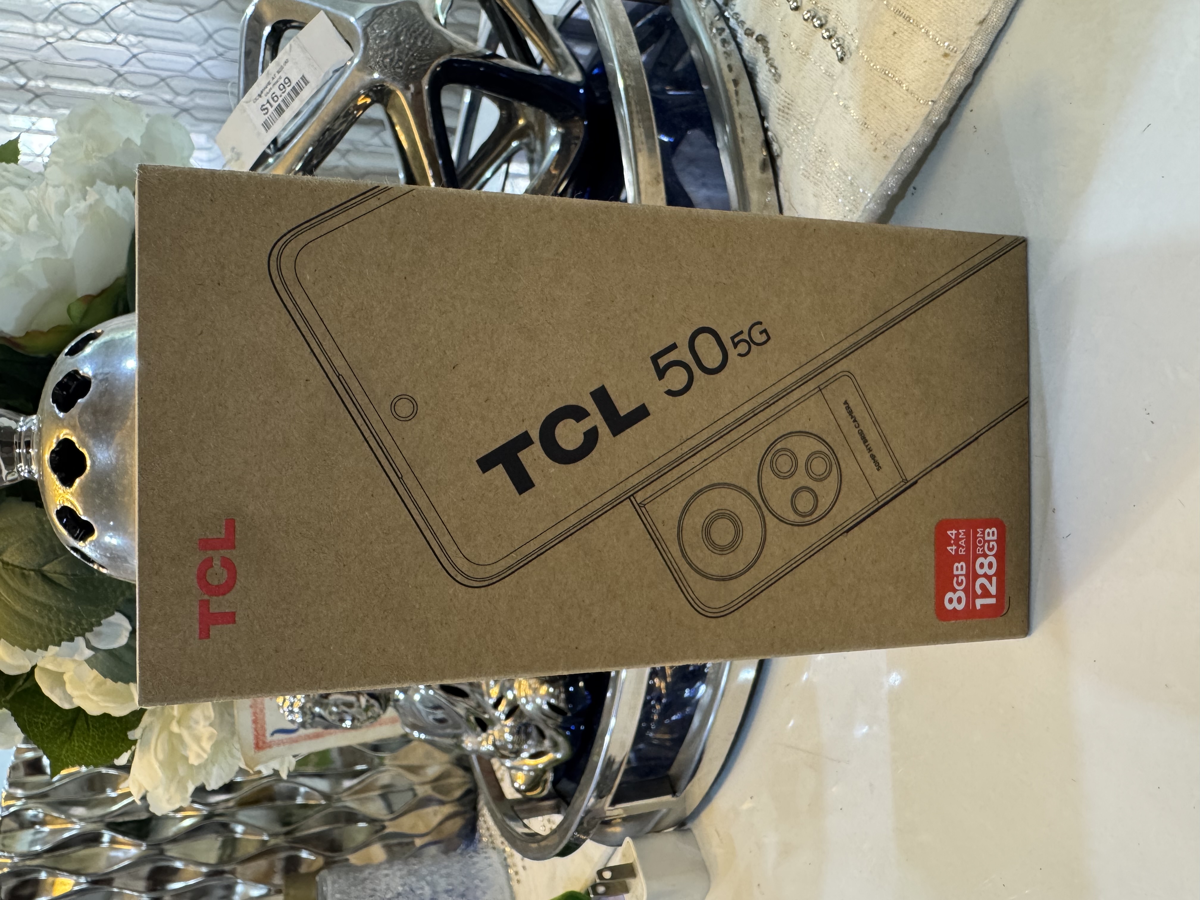 celulares y tabletas - Celular Tcl 50 5G 128GB Totalmente Nuevo!! 2