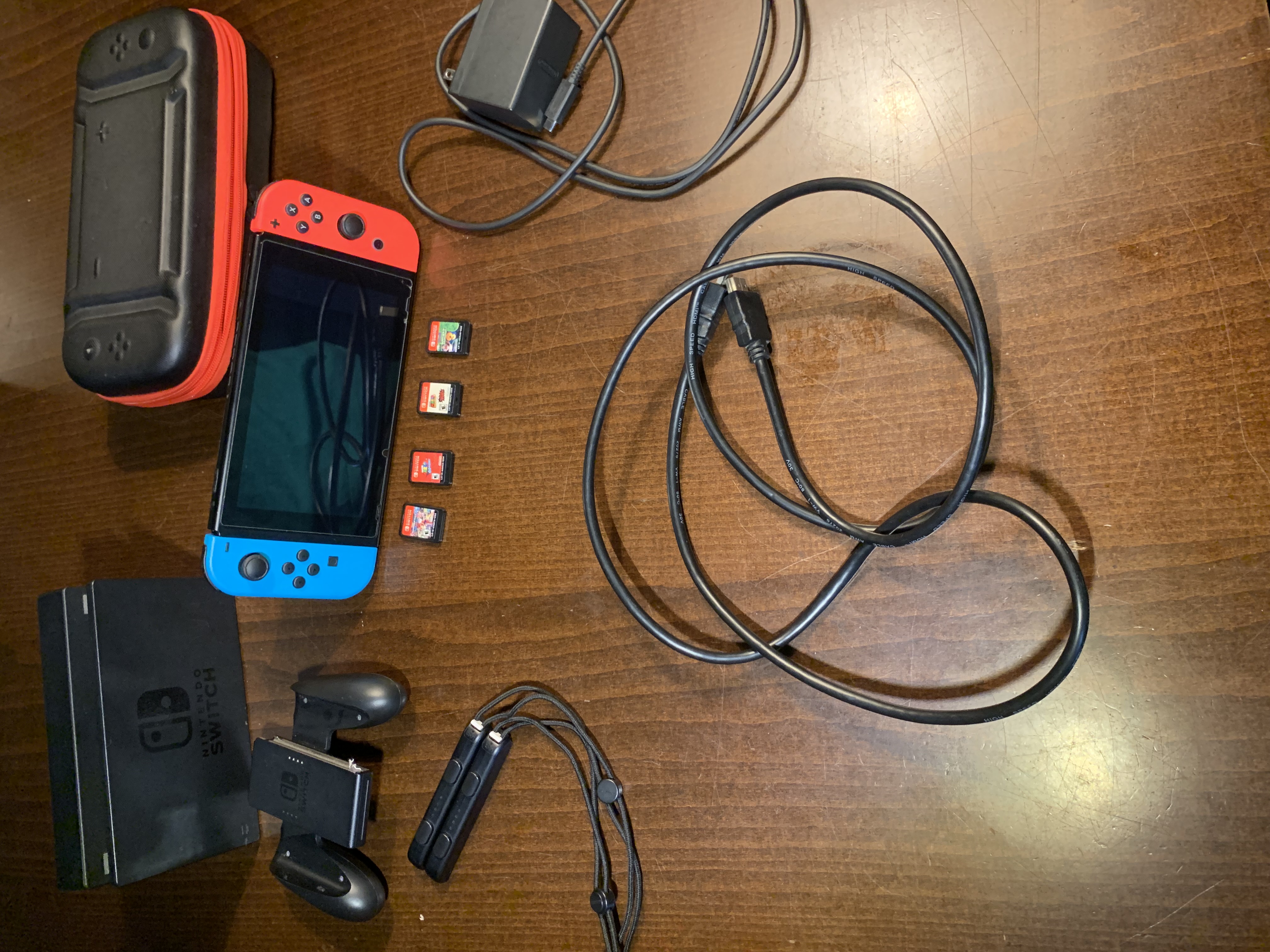 consolas y videojuegos - Switch V2 + Juegos físicos – Excelente estado 0