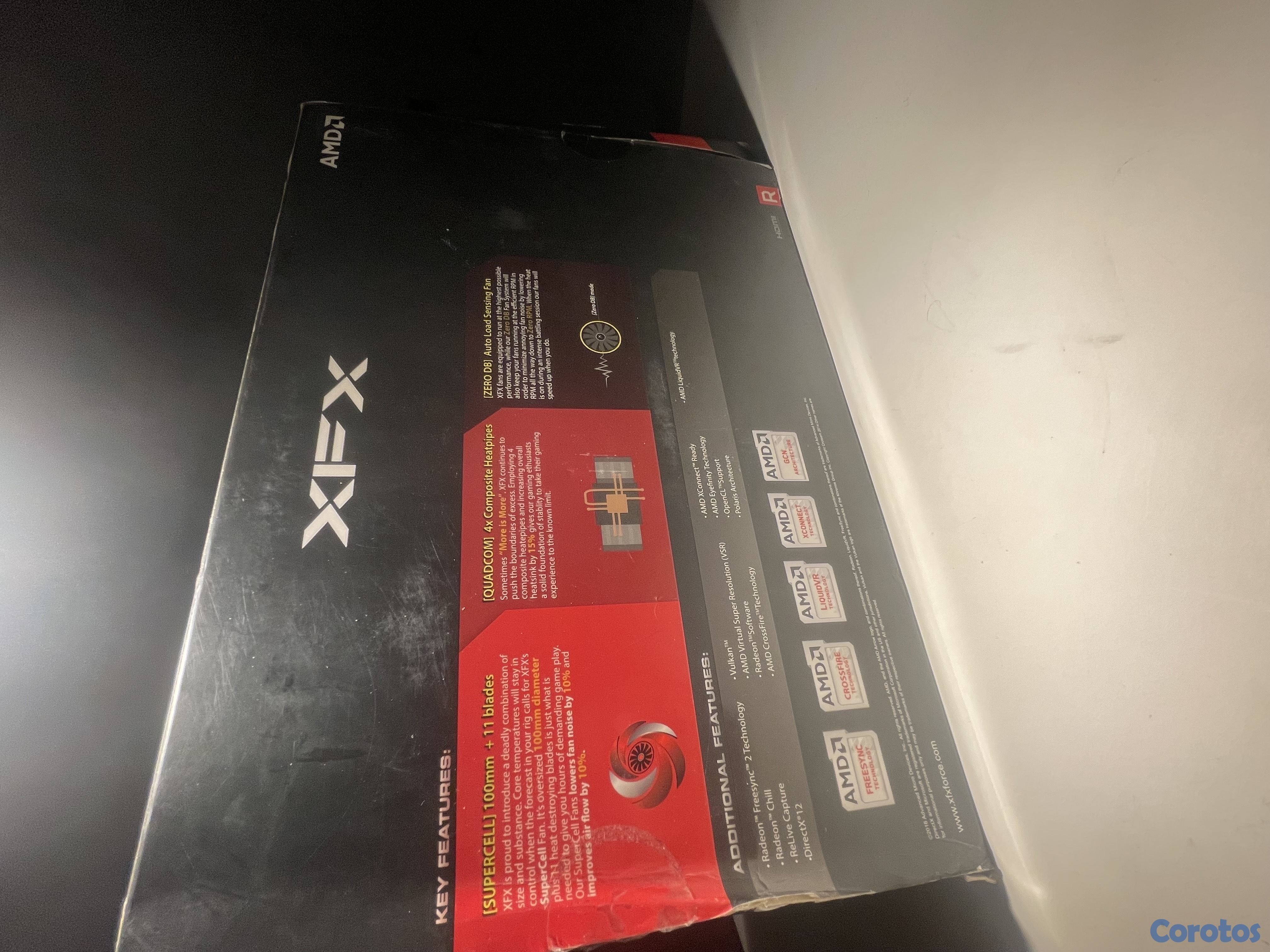 computadoras y laptops - Radeon XFX 580rx en venta ‼️ 3