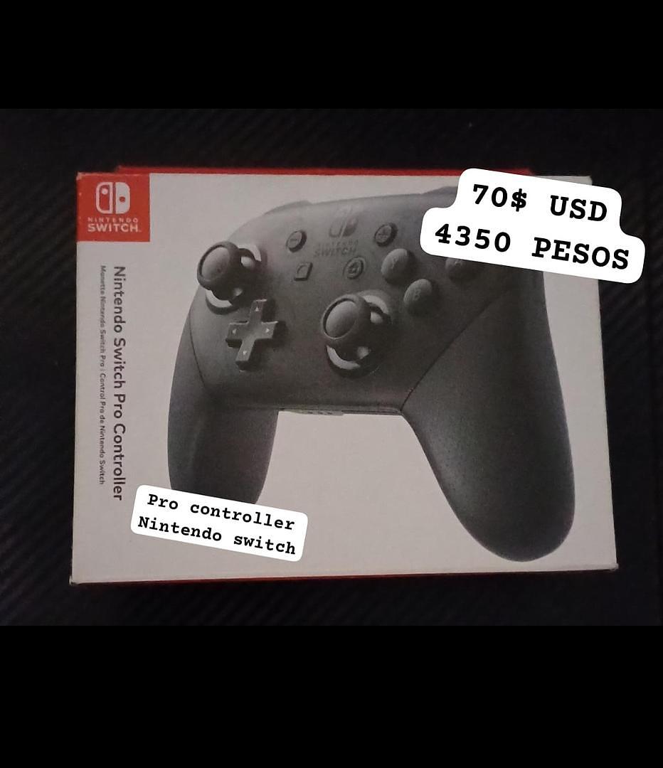 consolas y videojuegos - Control Pro
Nintendo Switch 0
