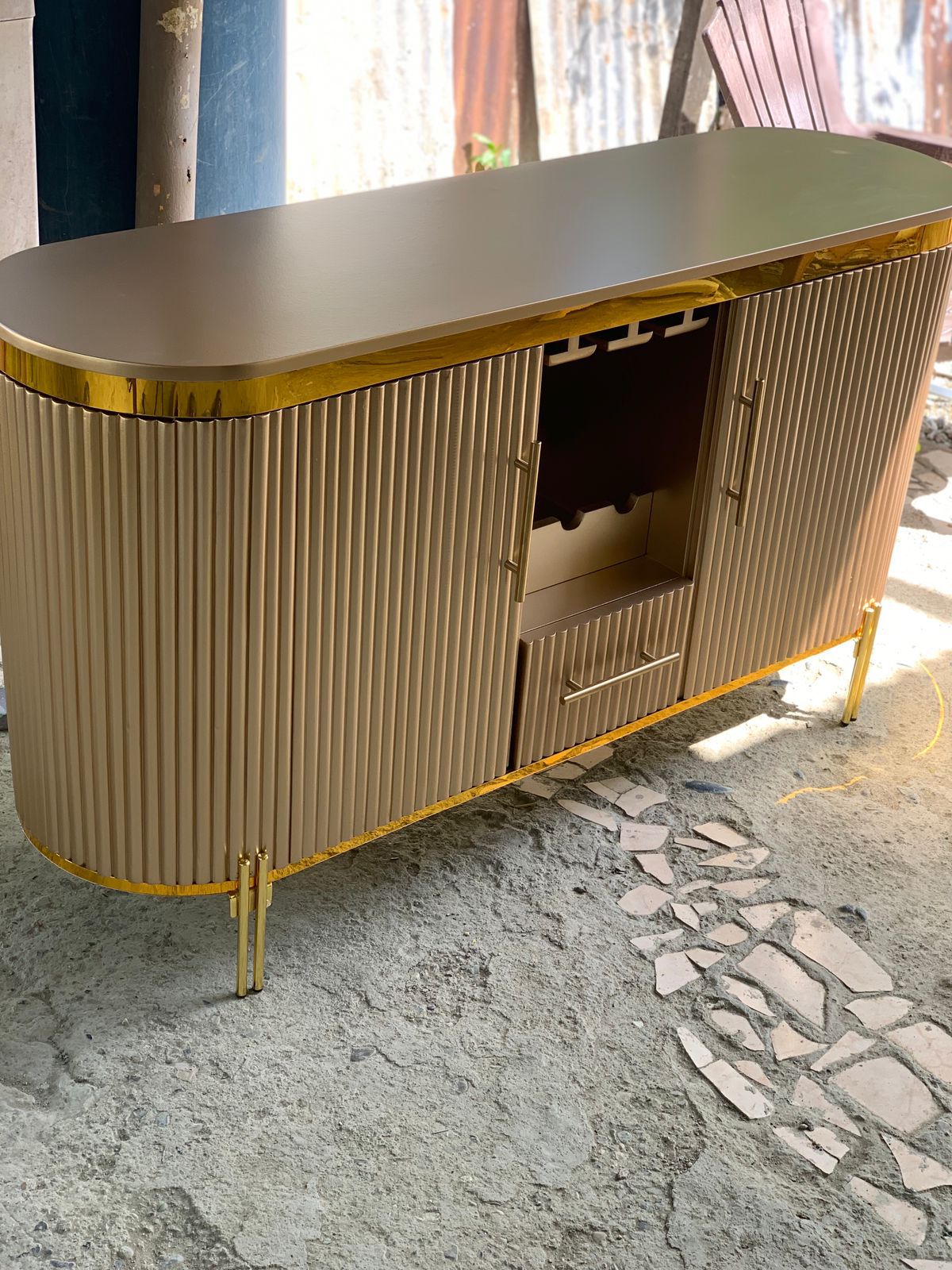 muebles y colchones - Credenza y espejo  5