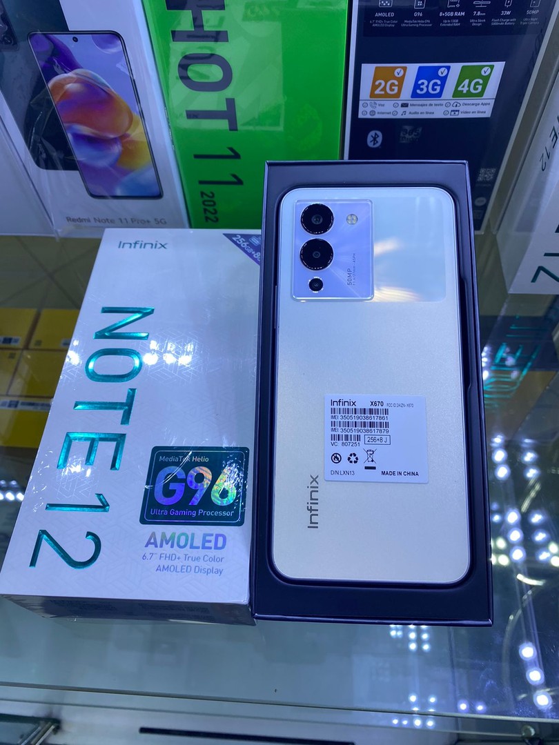 celulares y tabletas - infinix note 12 256/8GB 