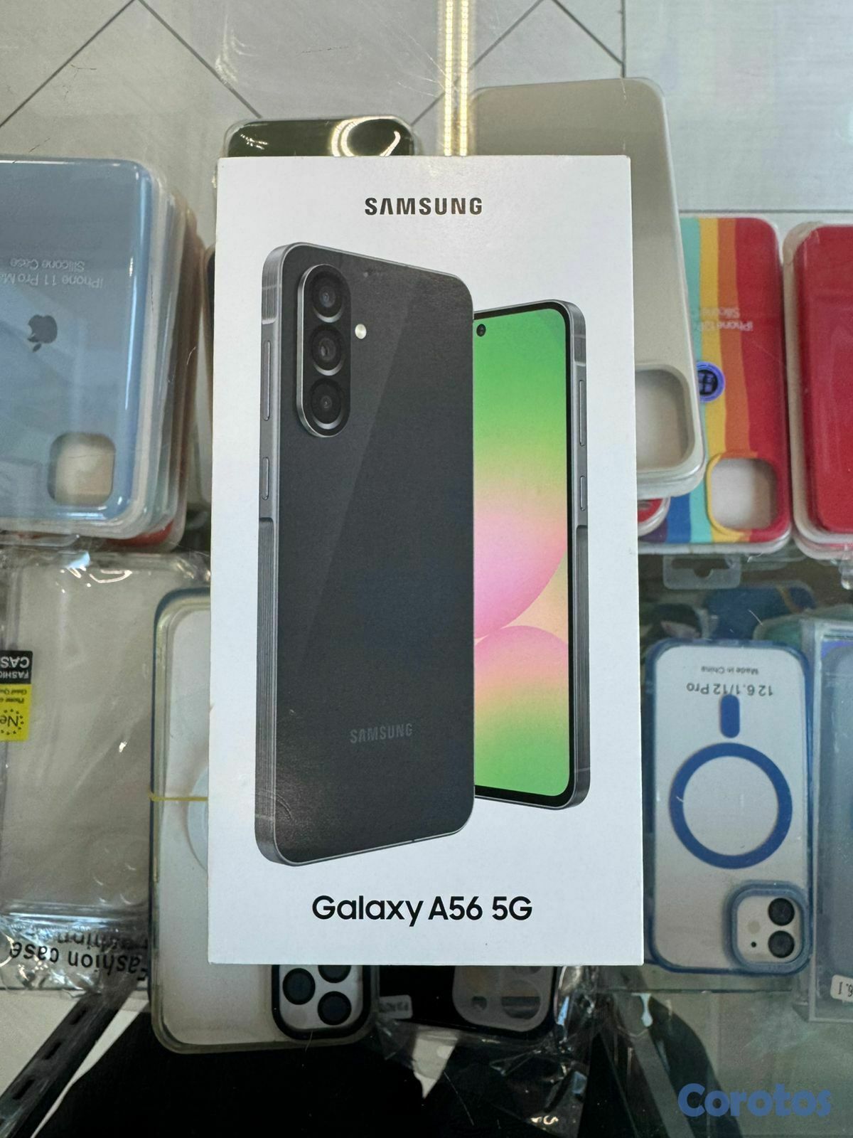 celulares y tabletas - Samsung Galaxy A56 5G negro 256 GB desbloqueado. 1