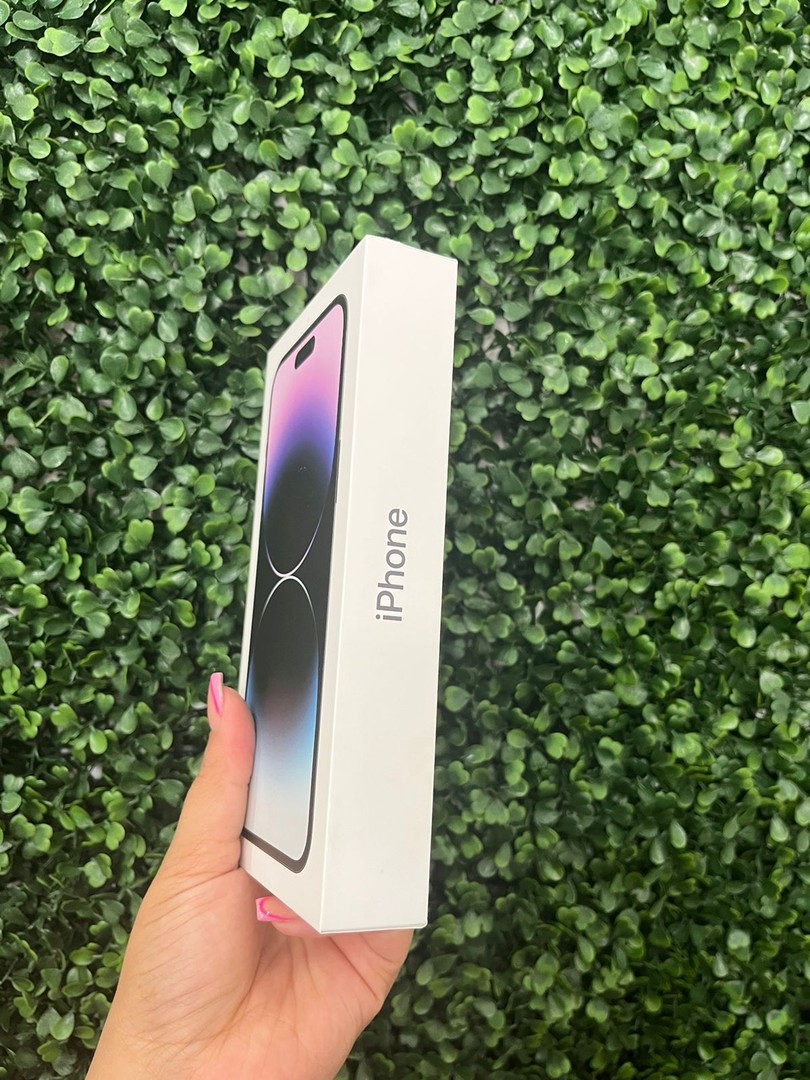 celulares y tabletas - iPhone 14 Pro Max Deep Purple E-SIM 128gb FACTORY CLEAN  1