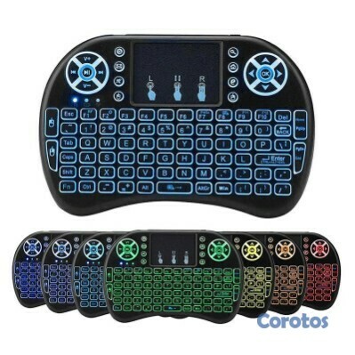 computadoras y laptops - Mini teclado inalámbrico con control remoto Touchpad Mouse Combo controlador. 3