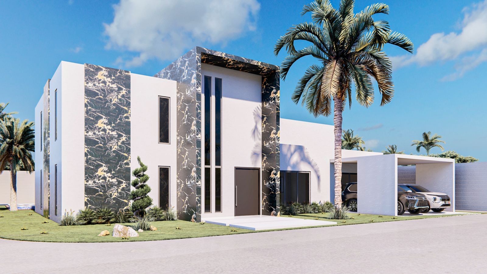 casas vacacionales y villas - Attractive project of a beautiful villa, with first class qualities, for sale of
