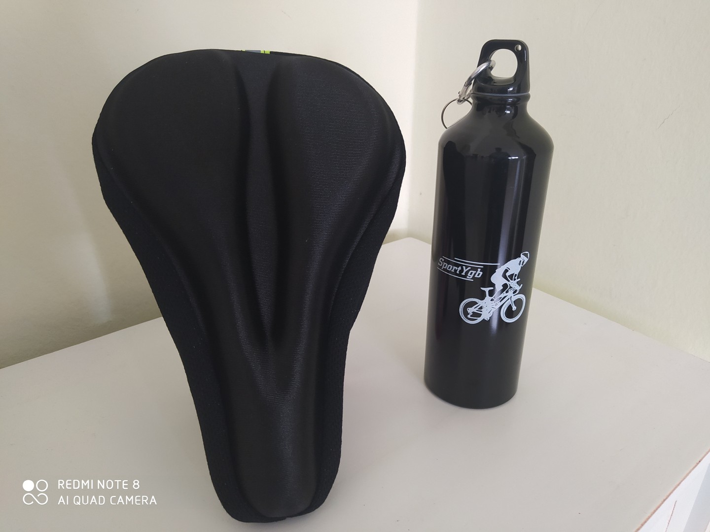 bicicletas y accesorios - Kit cover en gel + Termo de aluminio 