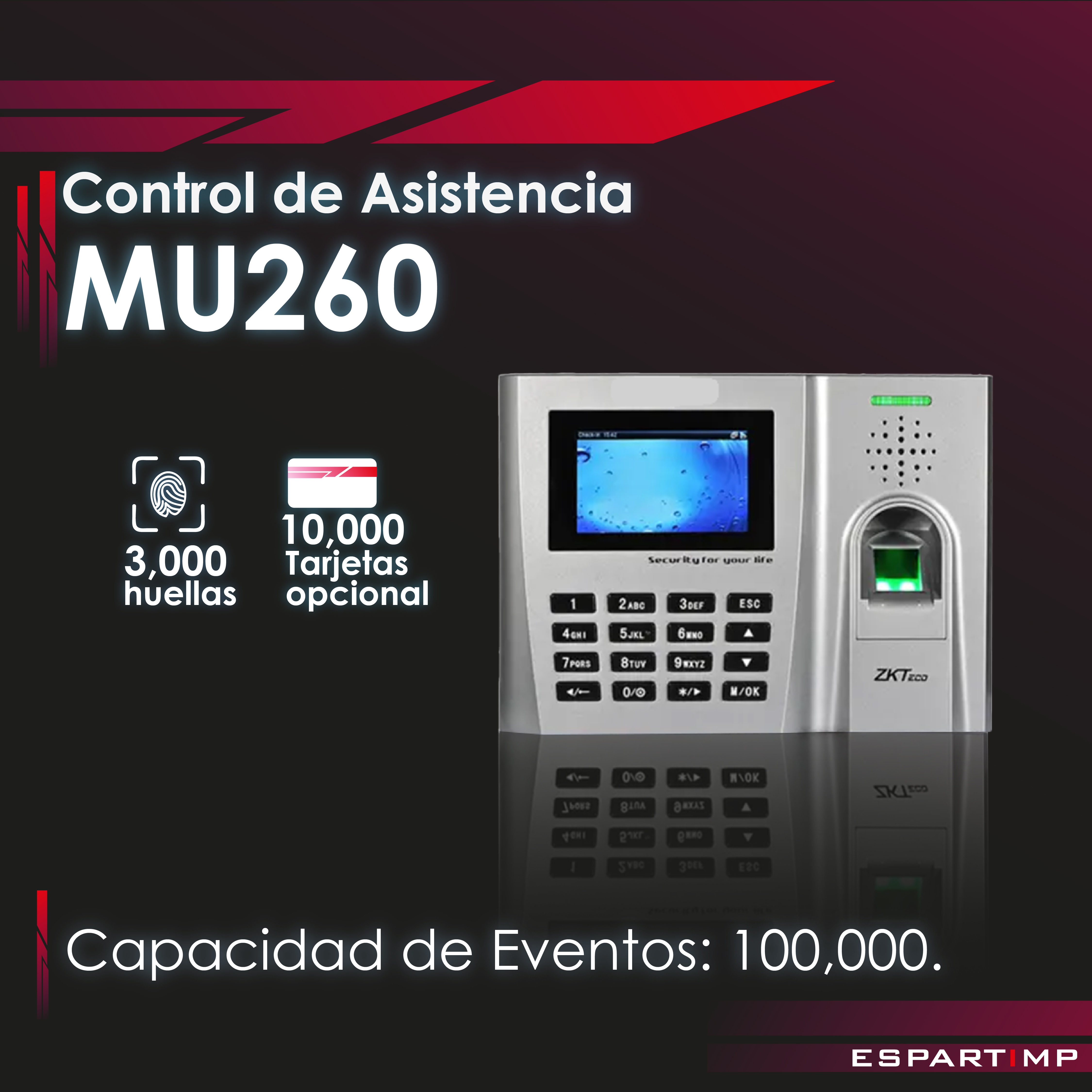 otros electronicos - Controles de acceso y asistencia en RD 1