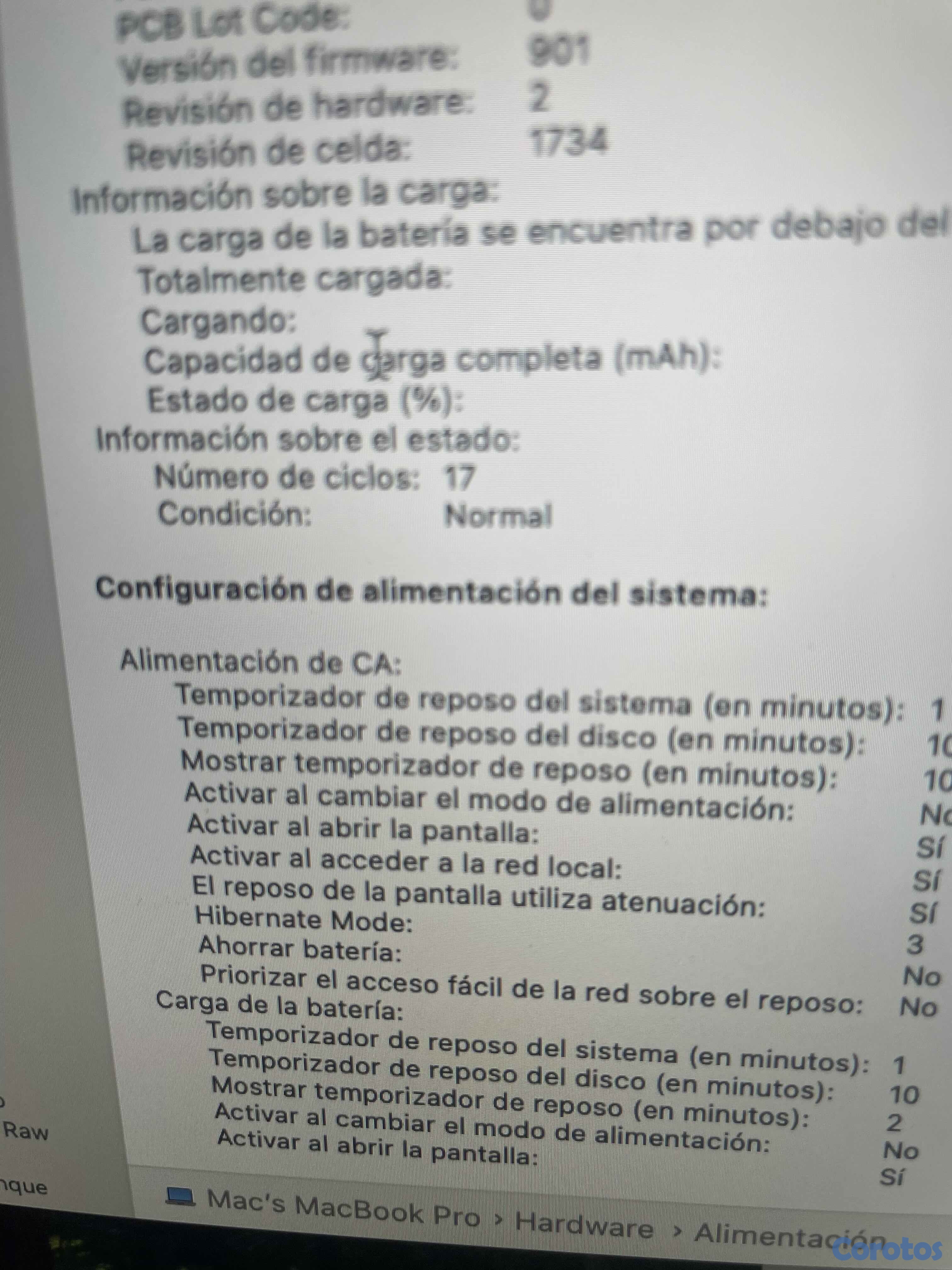 computadoras y laptops - Macbook Pro 15.4 2019 i9 2.3ghz, 16gb ram, 512 ssd 5