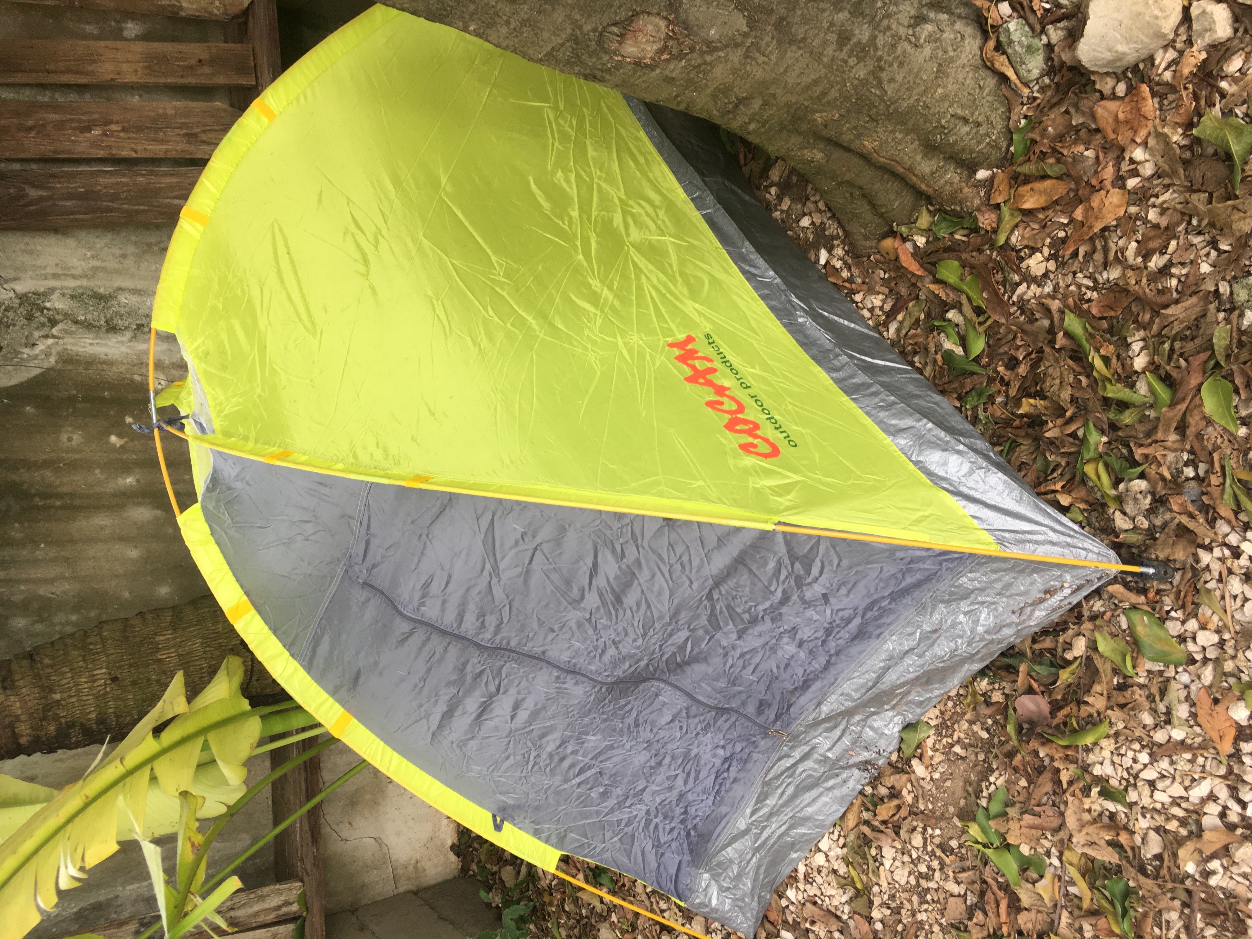 hobby y coleccion - Casa de campana para campamento portatil, excursiones, nylon con refuerzos 0