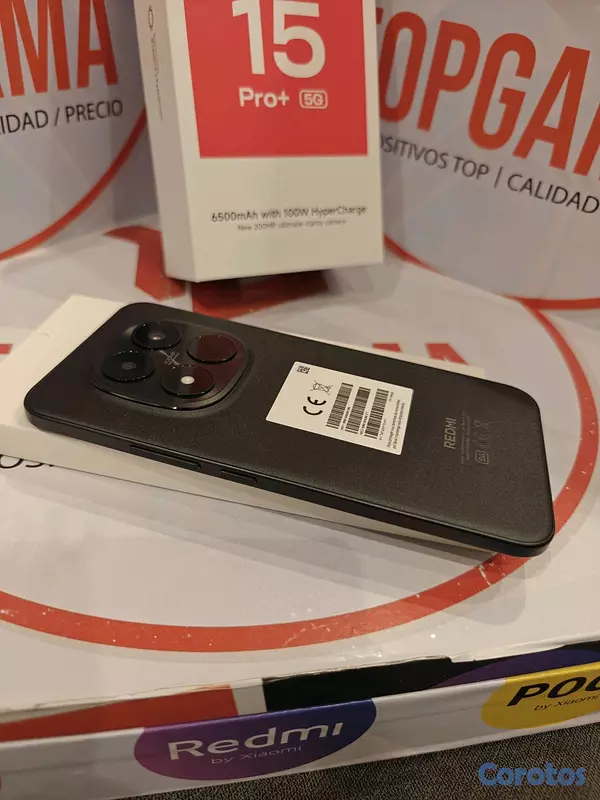 celulares y tabletas - REDMI NOTE 15 PRO+ 5G, 8GB RAM 256GB ROM 4
