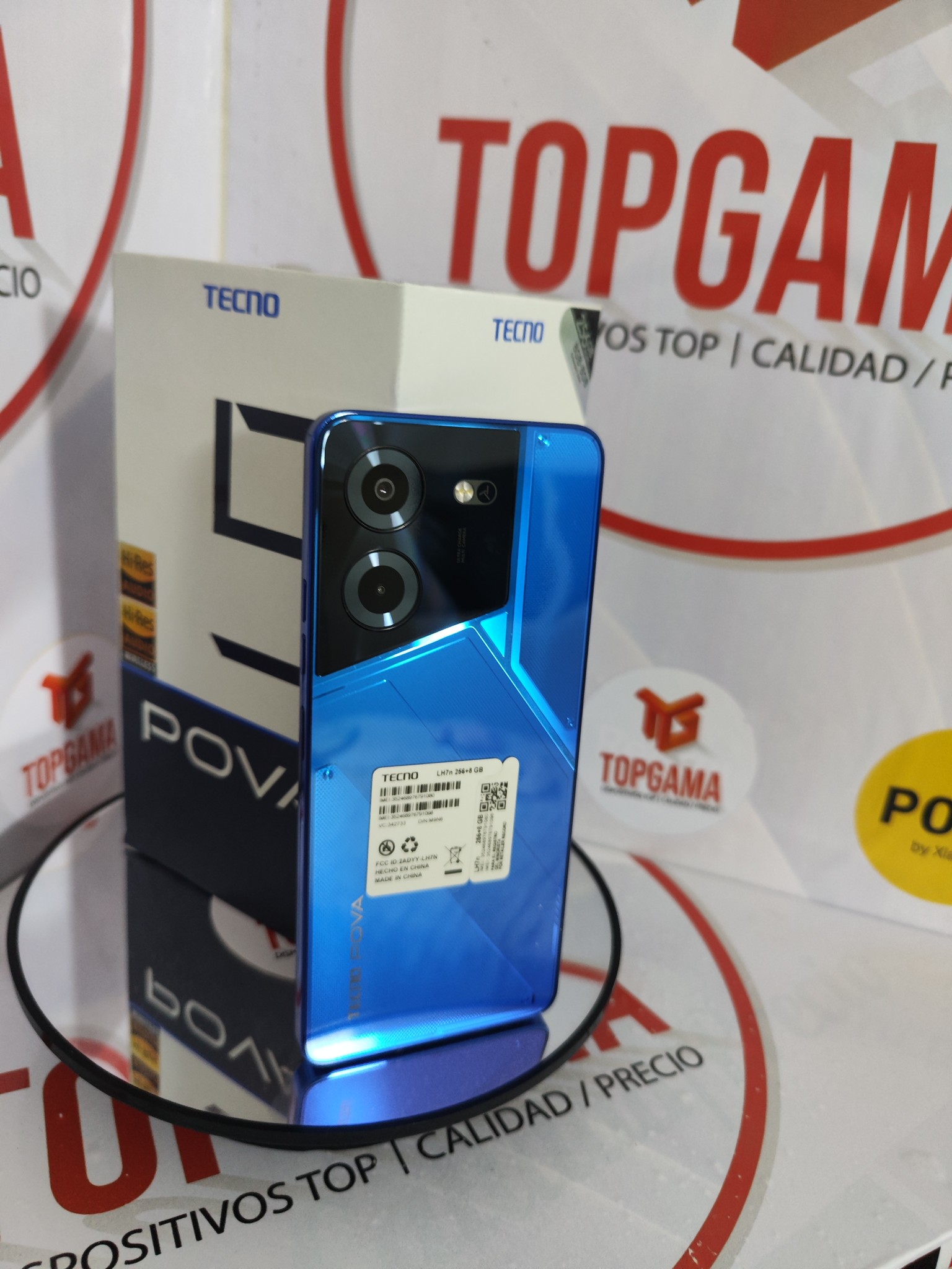 celulares y tabletas - TECNO POVA 5, 8 GB + 256 GB