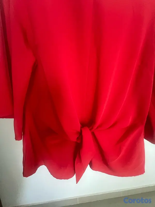 ropa para mujer - Blusa roja de dama 4