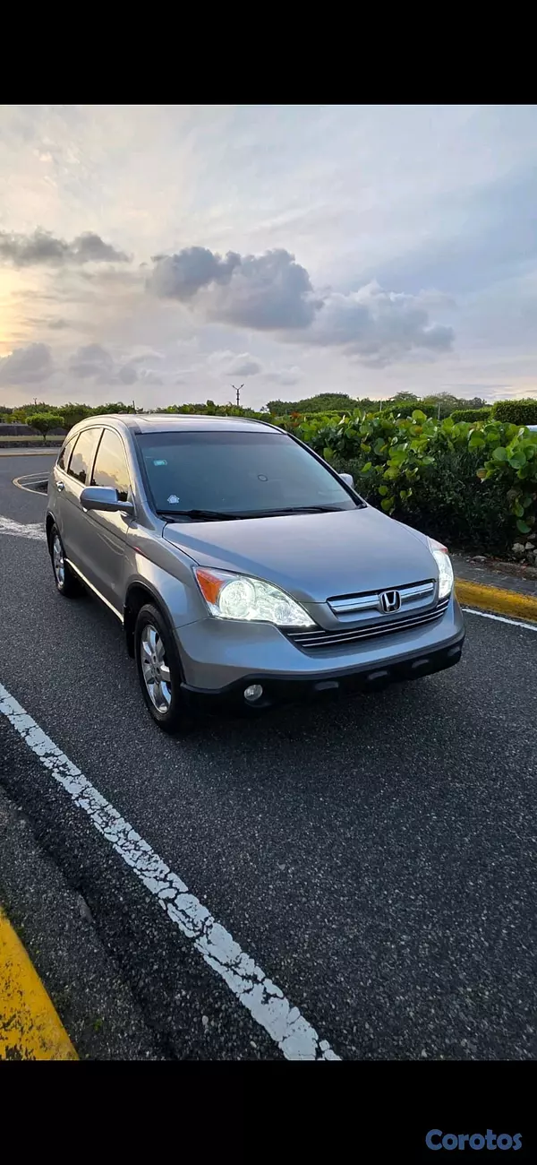 jeepetas y camionetas - Honda Crv gris 2007 7