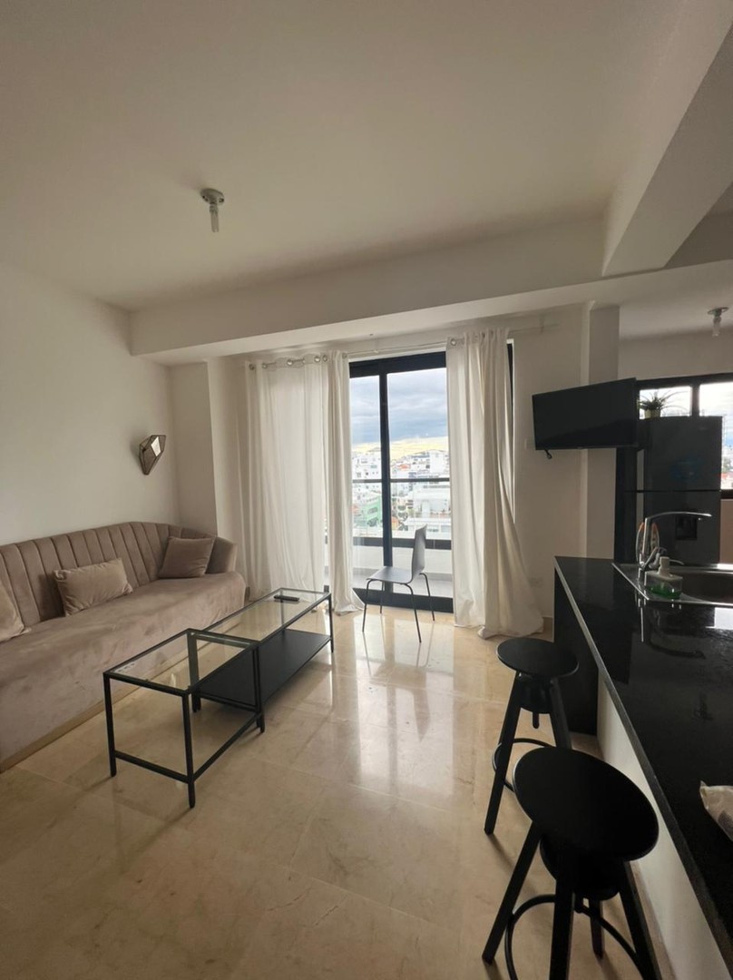 apartamentos - Vendo apartamento en torre Moderna Con Piscina en  Bella Vista Norte  2