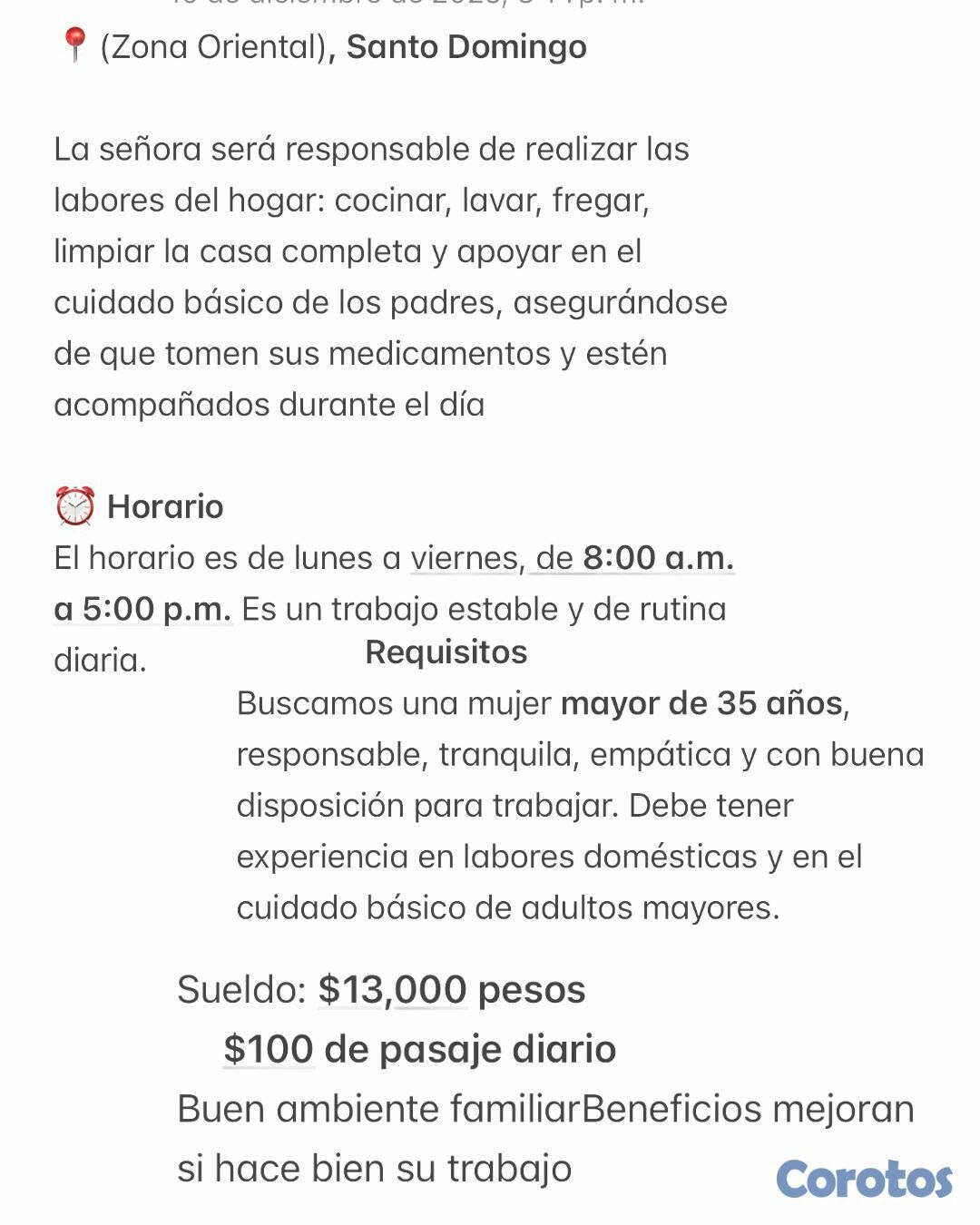 empleos disponibles - Vacantes disponibles domesticas.  3