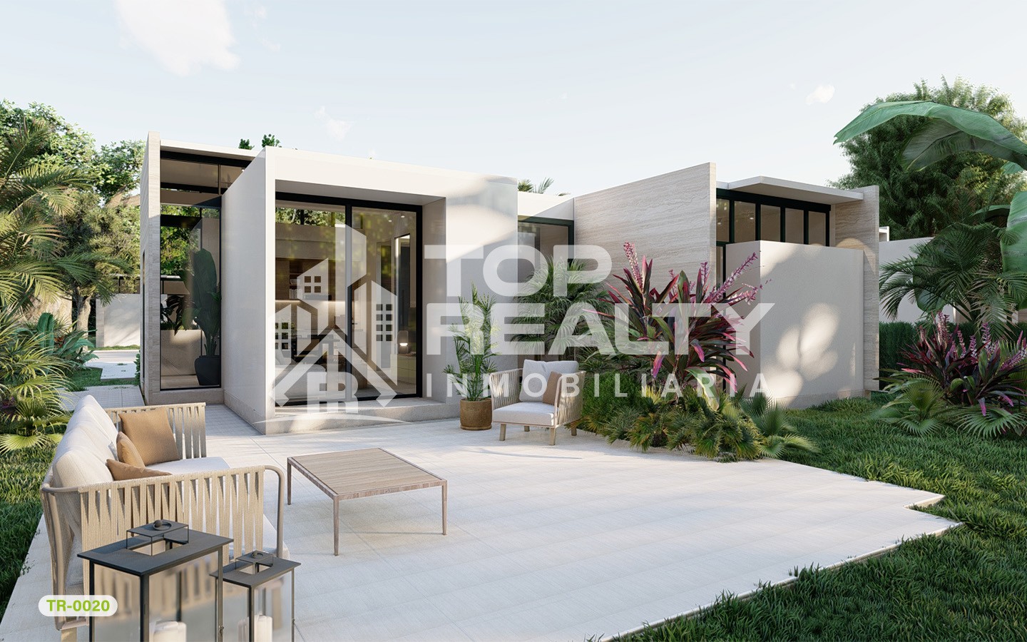 apartamentos - TR-0020A: Hermosa Villa de 2 Habitación y 2 Baños, con Parqueo en Punta Cana 1