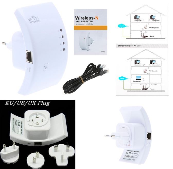 otros electronicos - Repetidor Wifi 300 Mbps 3