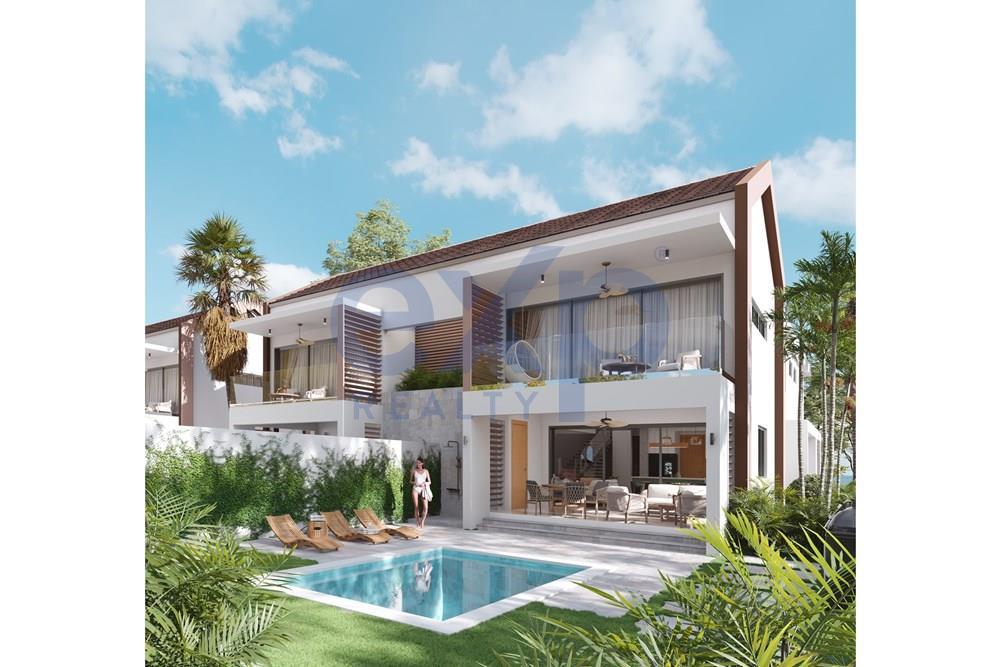 casas - Villas de lujo en venta de 3 habitaciones en Cocotal Punta Cana
