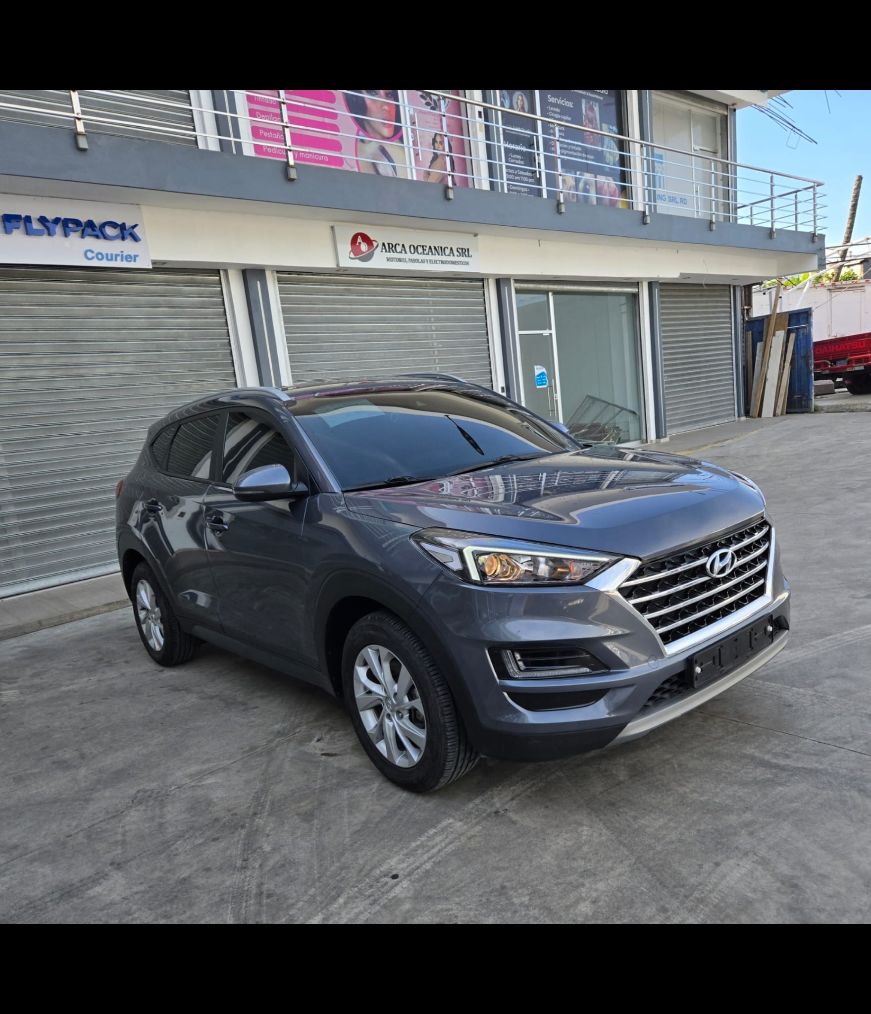 jeepetas y camionetas - HYUNDAI TUCSON 2020 GRIS OSCURO DIESEL 0